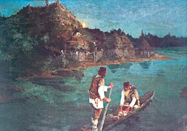 Гонец. Восстал род на род. 1897 г.