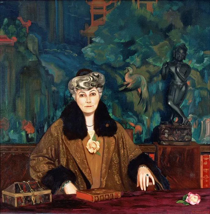 Портрет Рерих Е. И. Художник Рерих С. Н